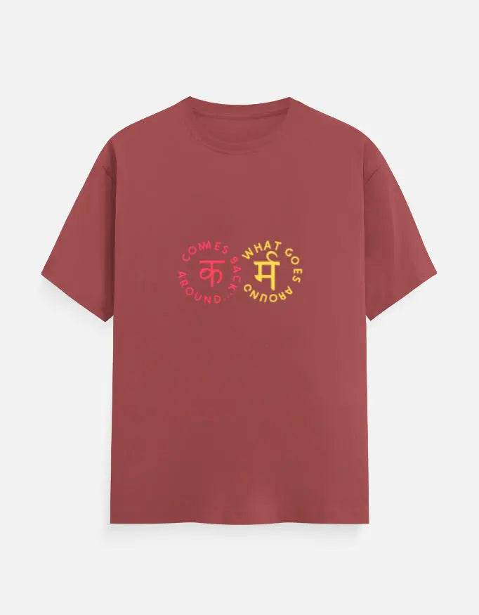 Karm - Half Sleeves Tshirt - Baklol Wear
