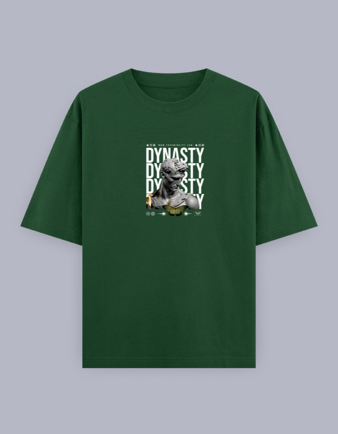 Dynasty Oversized T-Shirt – Bold Greek Statue Art Streetwear - Baklol Wear