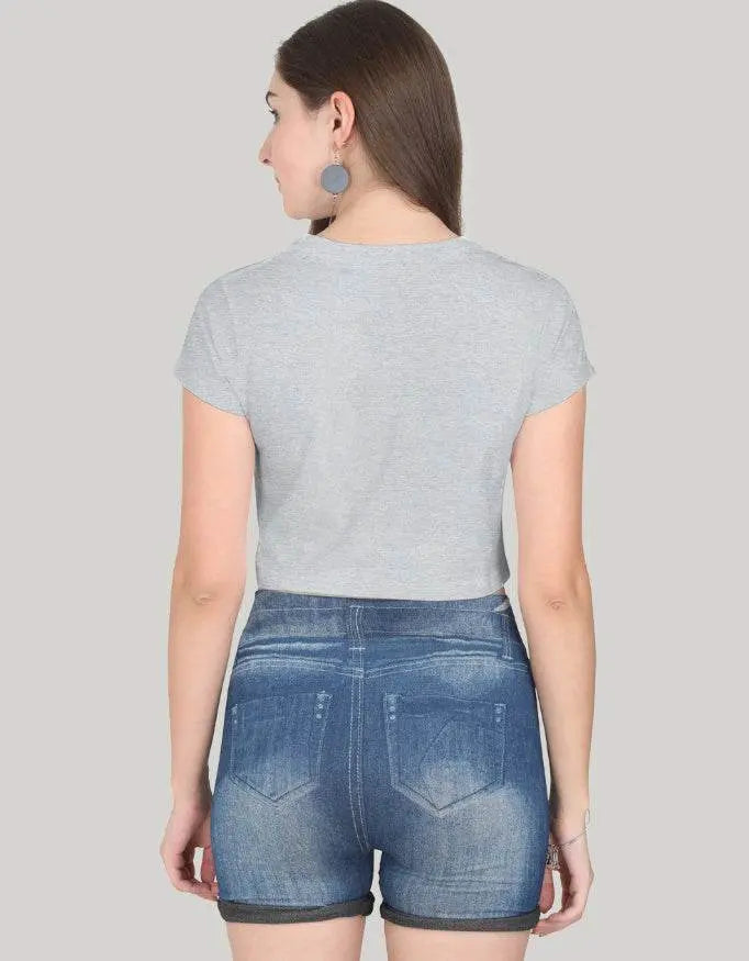 Gym & Tonic Crop Top for Women - Baklol Wear