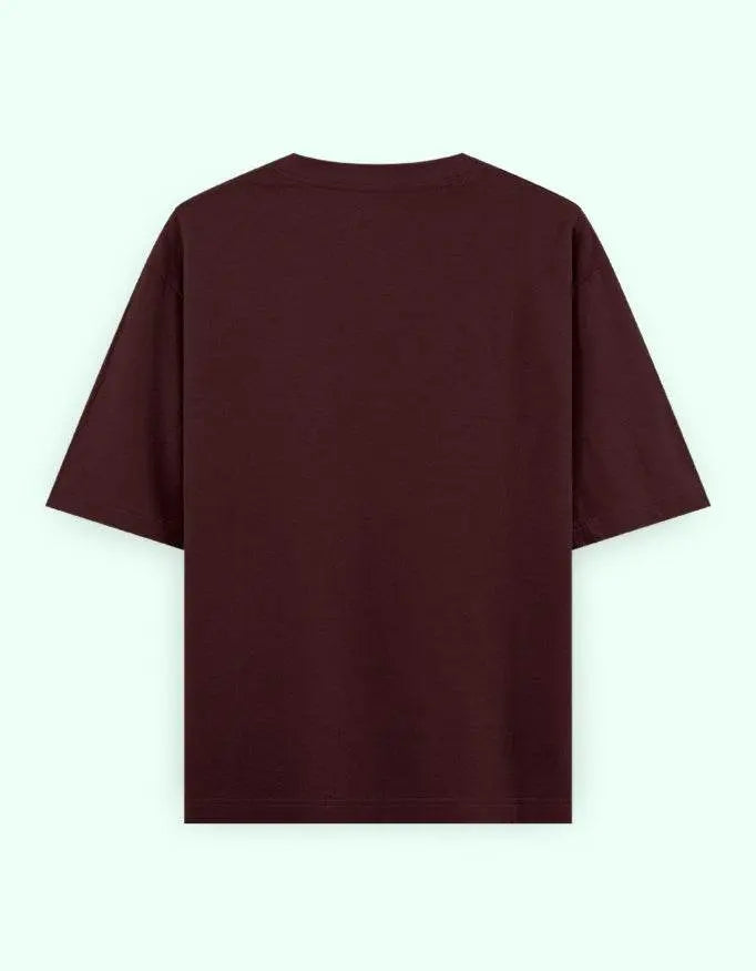 Japanese Anime Red Moon Graphic T-Shirt | Oversized Front Print Manga Tee - Baklol Wear