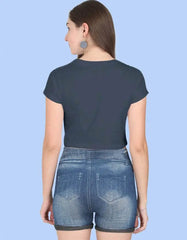 Let’s Go On An Adventure Crop Top – Motivational Graphic Tee for Women & Girls Baklol Wear