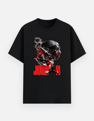 Men's Jordan Basketball Graphic T-Shirt – Athletic Streetwear, Air Dunk Print, Crew Neck Tee Baklol Wear