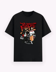 Men's Respect & Hustle Graphic T-Shirt – Urban Street Style Motivational Tee Baklol Wear