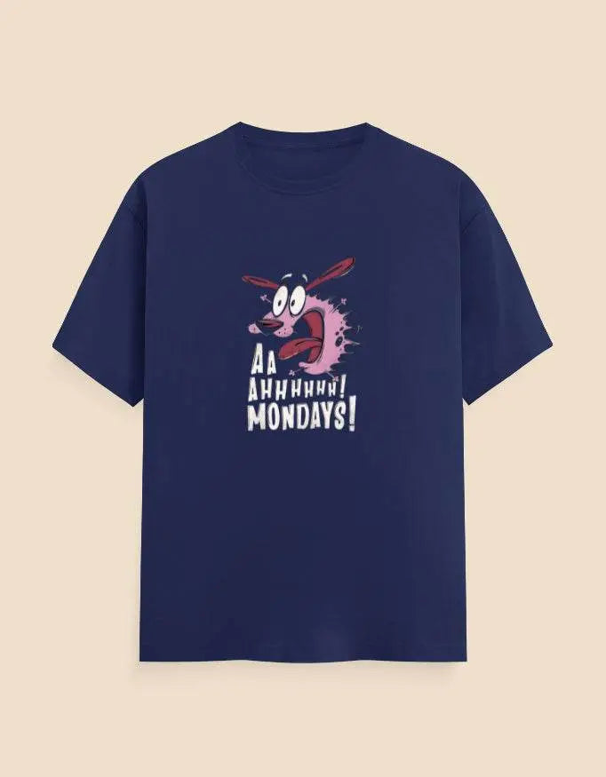 Mondays Unisex Classic Crew T-Shirt Baklol Wear