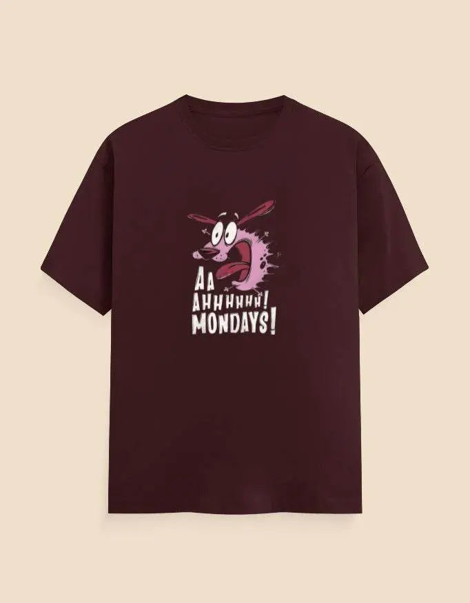 Mondays Unisex Classic Crew T-Shirt Baklol Wear
