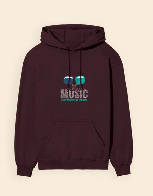 Music Medicine Unisex Graphic Hoodie Baklol Wear