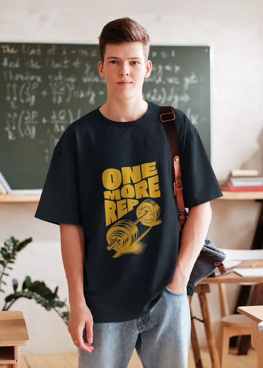 One More Rep Oversized T-Shirt Baklol Wear