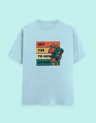 Say Yes To New Adventure - Classic Crew T-Shirt Baklol Wear