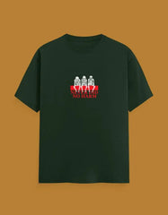 Premium Skeleton Graphic “Never Did No Harm” Classic Crew T-Shirt - Baklol Wear