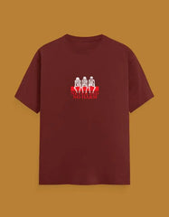 Premium Skeleton Graphic “Never Did No Harm” Classic Crew T-Shirt - Baklol Wear