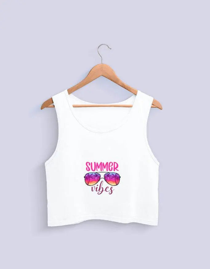 Summer Vibes Crop Tank Baklol Wear