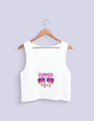 Summer Vibes Crop Tank Baklol Wear