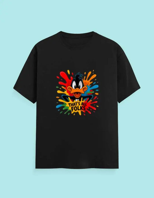 That's All Folks Unisex Classic Crew T-Shirt Baklol Wear