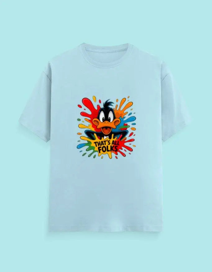 That's All Folks Unisex Classic Crew T-Shirt Baklol Wear