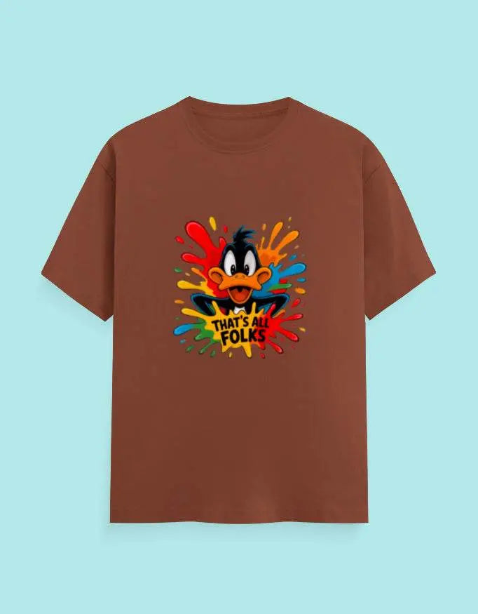 That's All Folks Unisex Classic Crew T-Shirt Baklol Wear