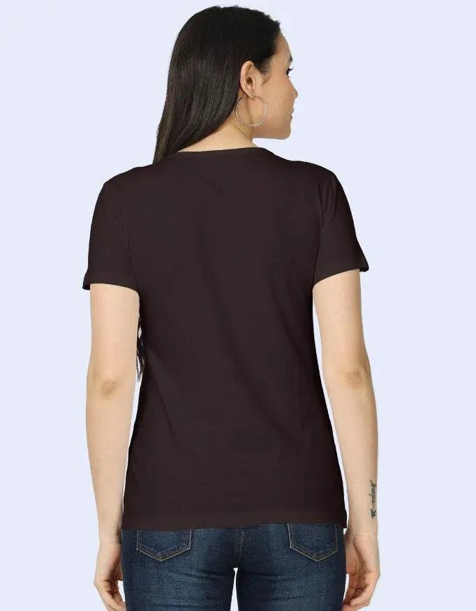 Women’s Graphic T-Shirt with Dripping Sleeve Heart Hand Design Baklol Wear