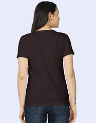 Women’s Graphic T-Shirt with Dripping Sleeve Heart Hand Design Baklol Wear