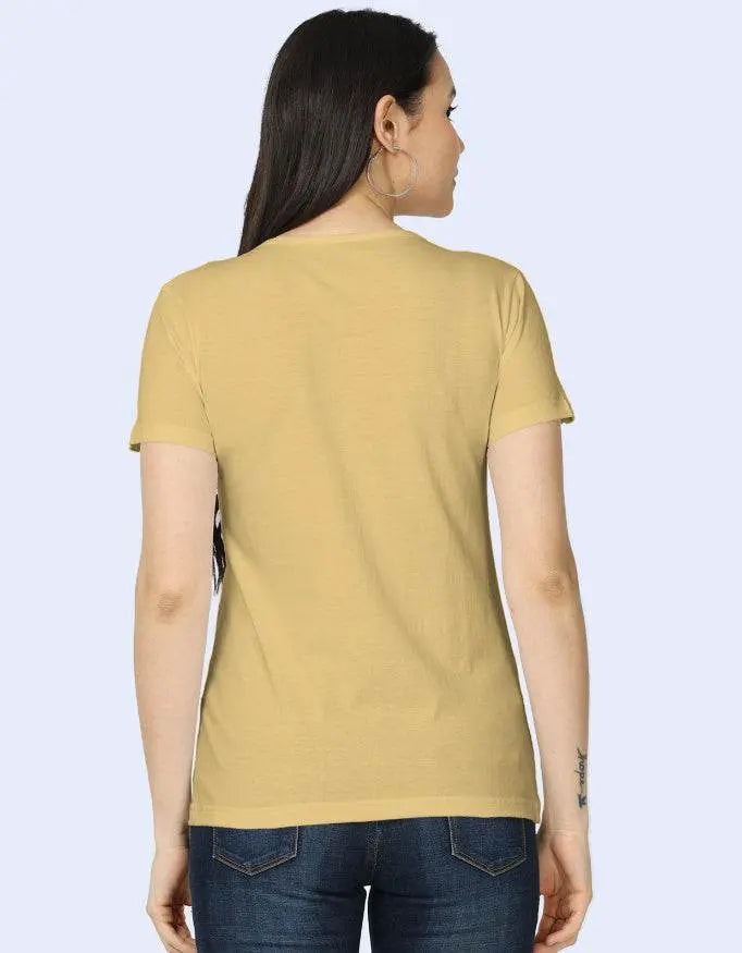 Women’s Graphic T-Shirt with Dripping Sleeve Heart Hand Design Baklol Wear
