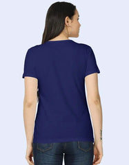 Women’s Graphic T-Shirt with Dripping Sleeve Heart Hand Design Baklol Wear