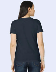 Women’s Graphic T-Shirt with Dripping Sleeve Heart Hand Design Baklol Wear
