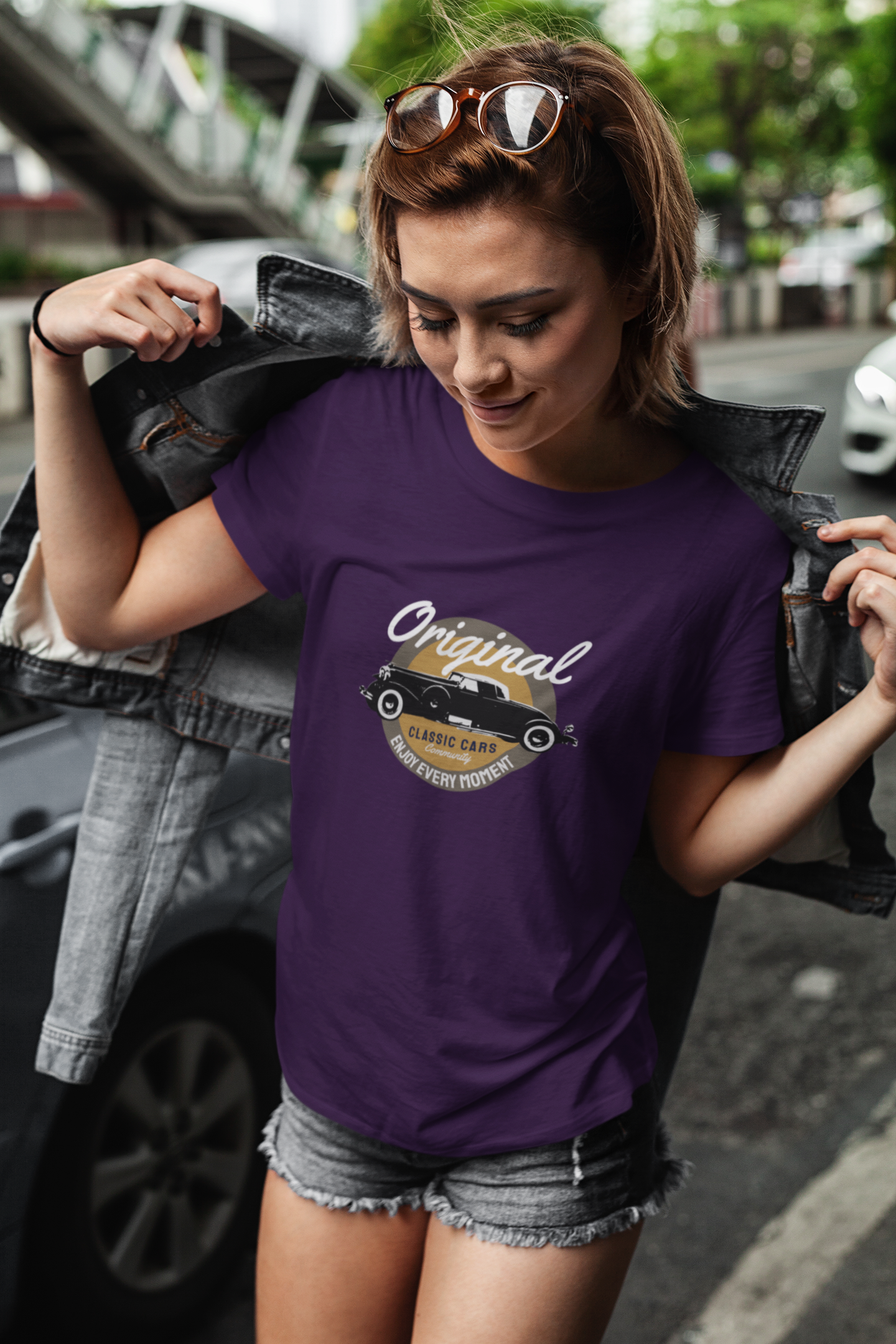 Original Classic Cars Premium T-Shirt—Vintage Automotive Style - Baklol Wear